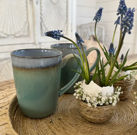 Tasse Dröm blau – groß