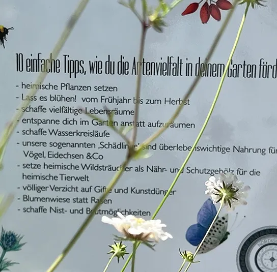Natur Garten Tafel – 10 Tipps – Bild 5