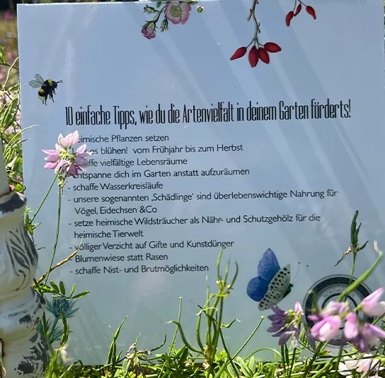 Natur Garten Tafel – 10 Tipps – Bild 3