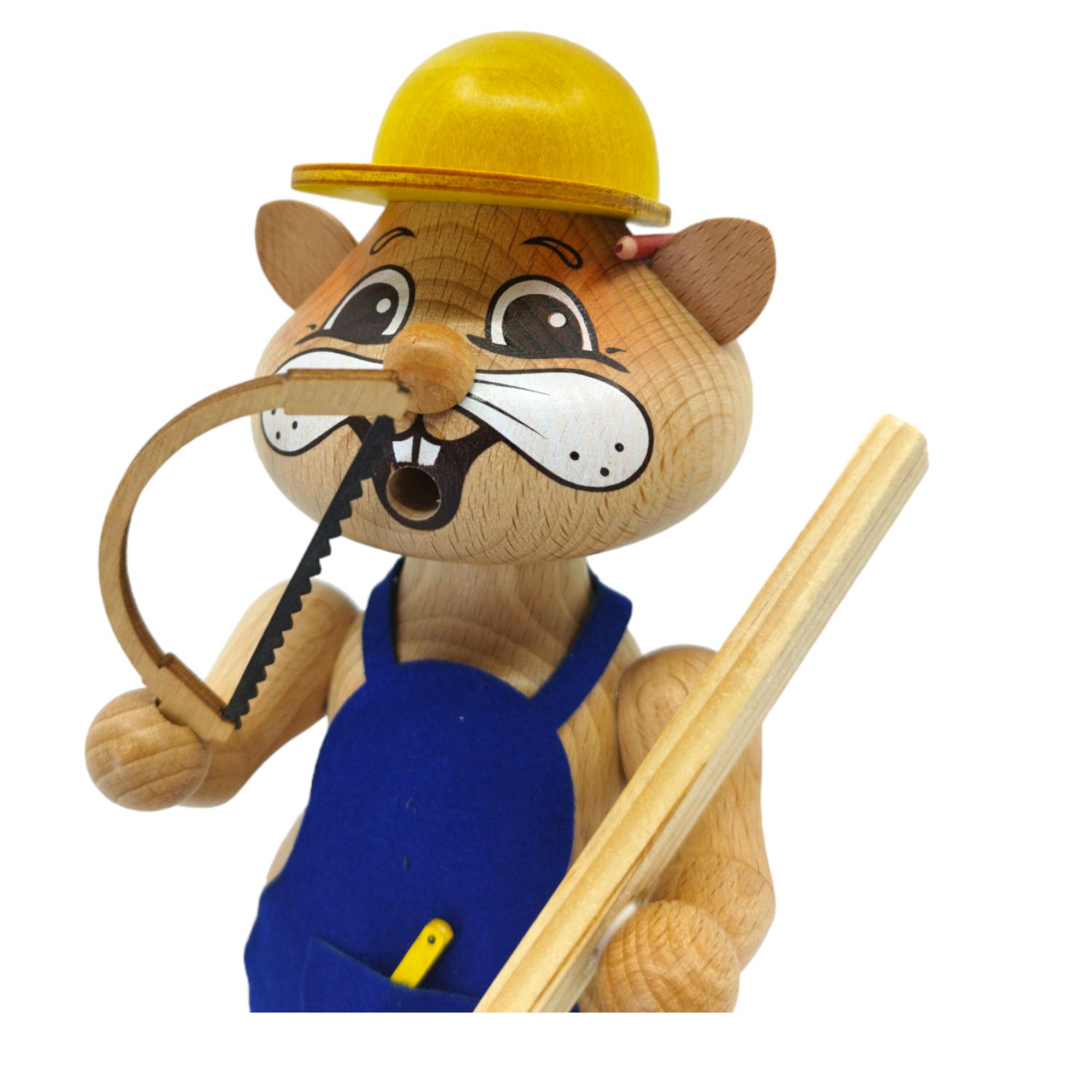 Räucherfigur Hamster Handwerker – Bild 9