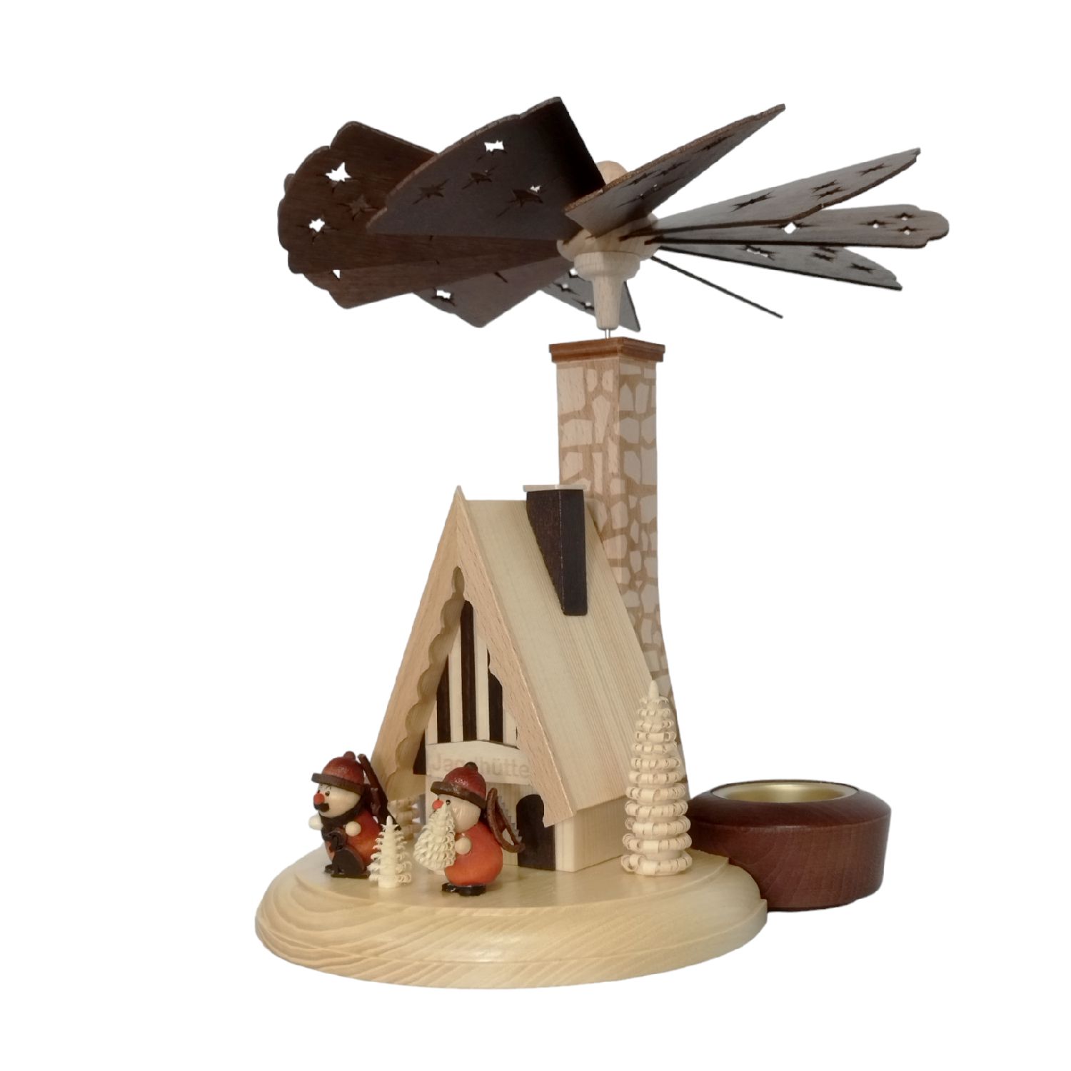 Räucherpyramide Förster mit Baummauser