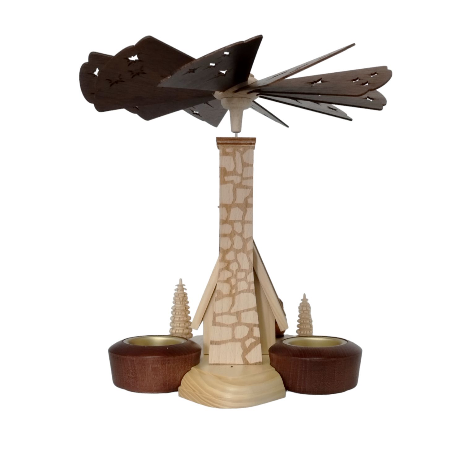 Räucherpyramide Förster mit Baummauser – Bild 5