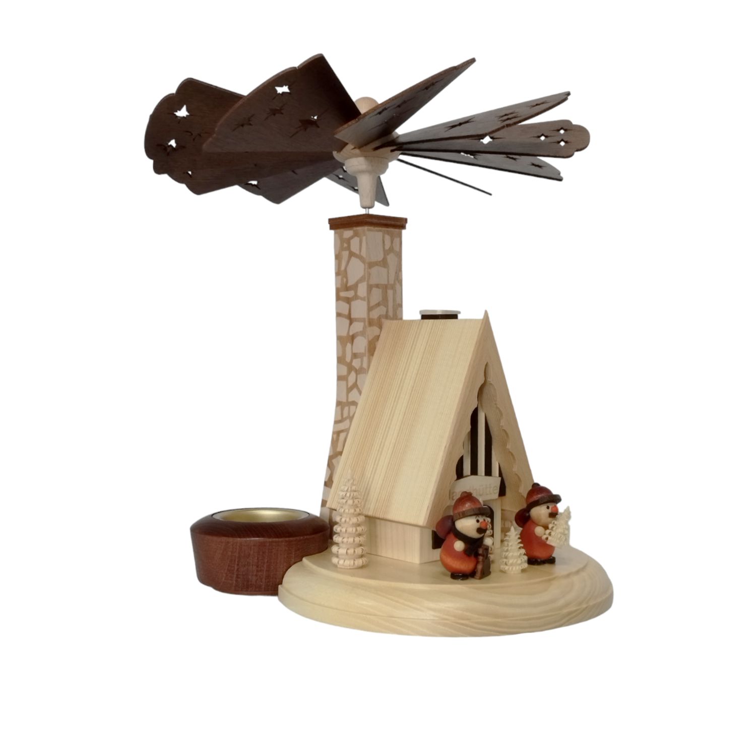Räucherpyramide Förster mit Baummauser – Bild 8