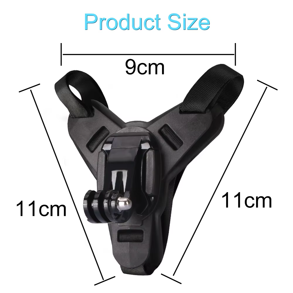 Motorrad Helm Kinn Clip für GoPro Hero 11 10 9 8 7 6 – Action Sport Kamera Halterung – Bild 4