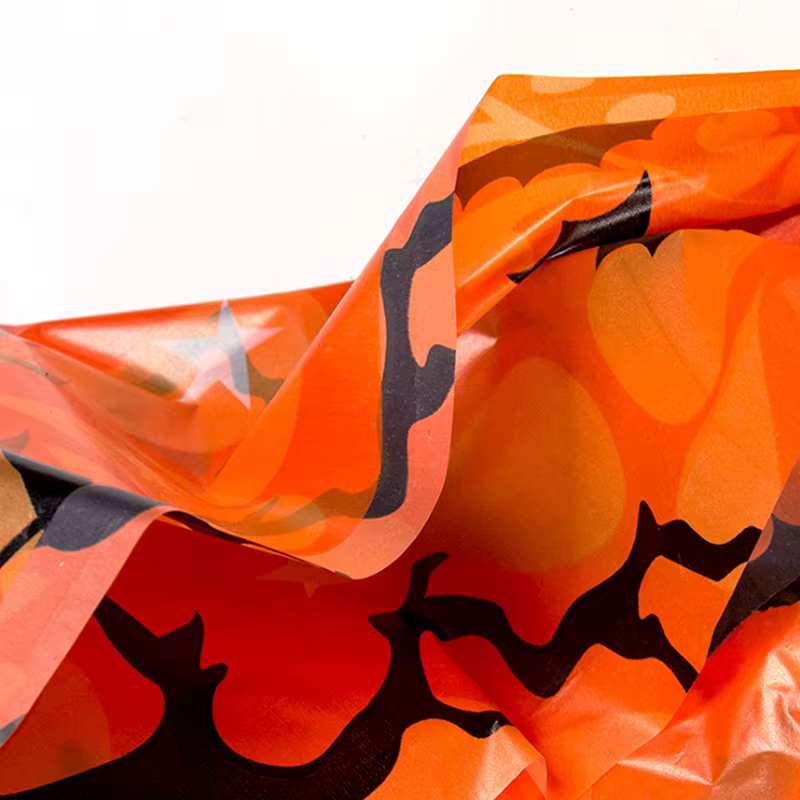 Halloween Tischdecke Kürbis Spinnennetz Fledermaus Plastik Tischdecke – Perfekte Deko für Ihre Party – Bild 3