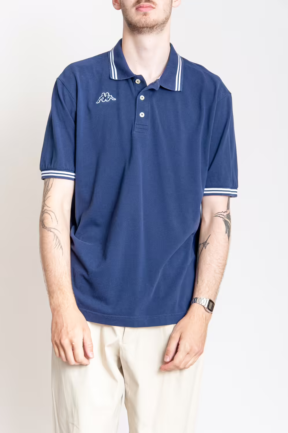 Kappa Poloshirt Mit Streifen-Details