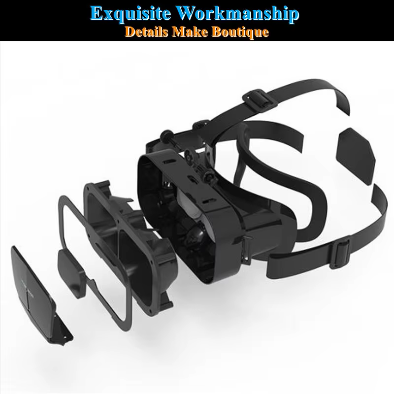 3D VR Brille G10 IMAX Riesiger Bildschirm – Virtual Reality Brille für ein immersives Erlebnis – Bild 6