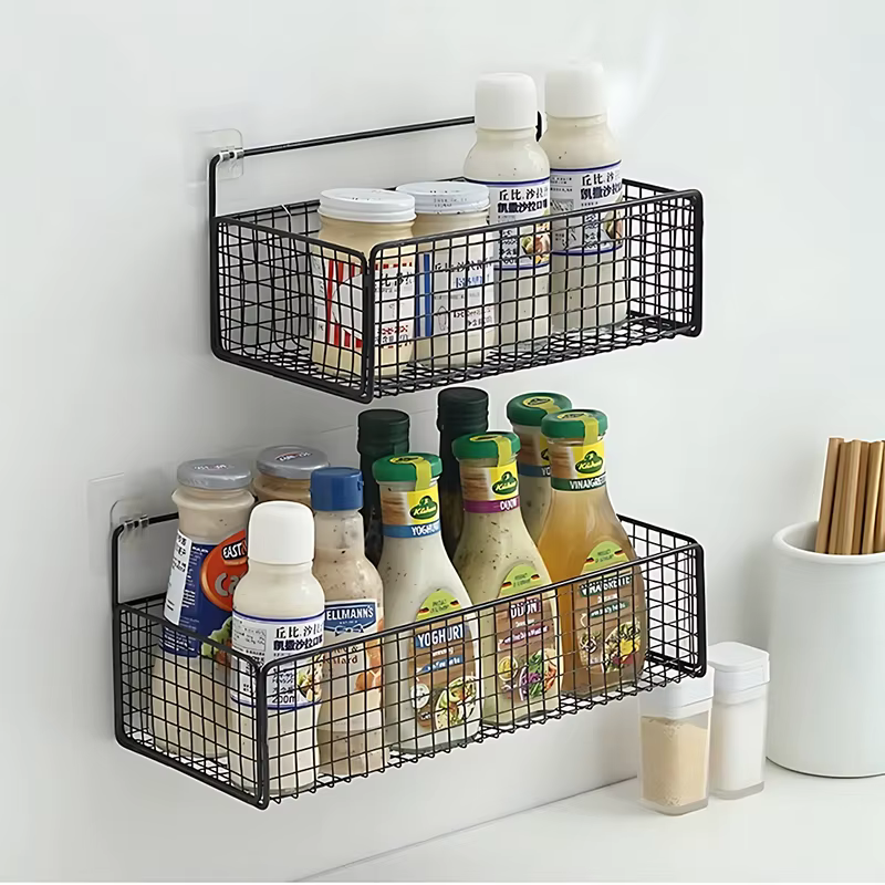 KüchenKönig Wandregal – Elegantes Aufbewahrungsregal für die Küche, Wandmontage ohne Bohren, Platzsparend & Modern – Bild 3