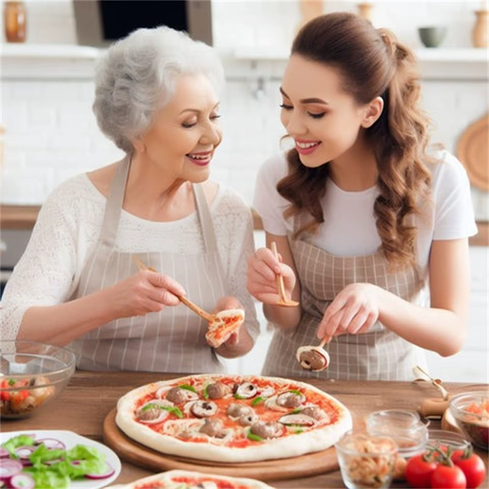 Schiebe-Pizza-Schaufel, Pala-Pizza-Scorrevole, Pizza-Schaufel, der die Pizza perfekt überträgt, spülmaschinenfester Pizzaschieber, Pizza-Pfannenwender-Paddel für Öfen – Bild 4