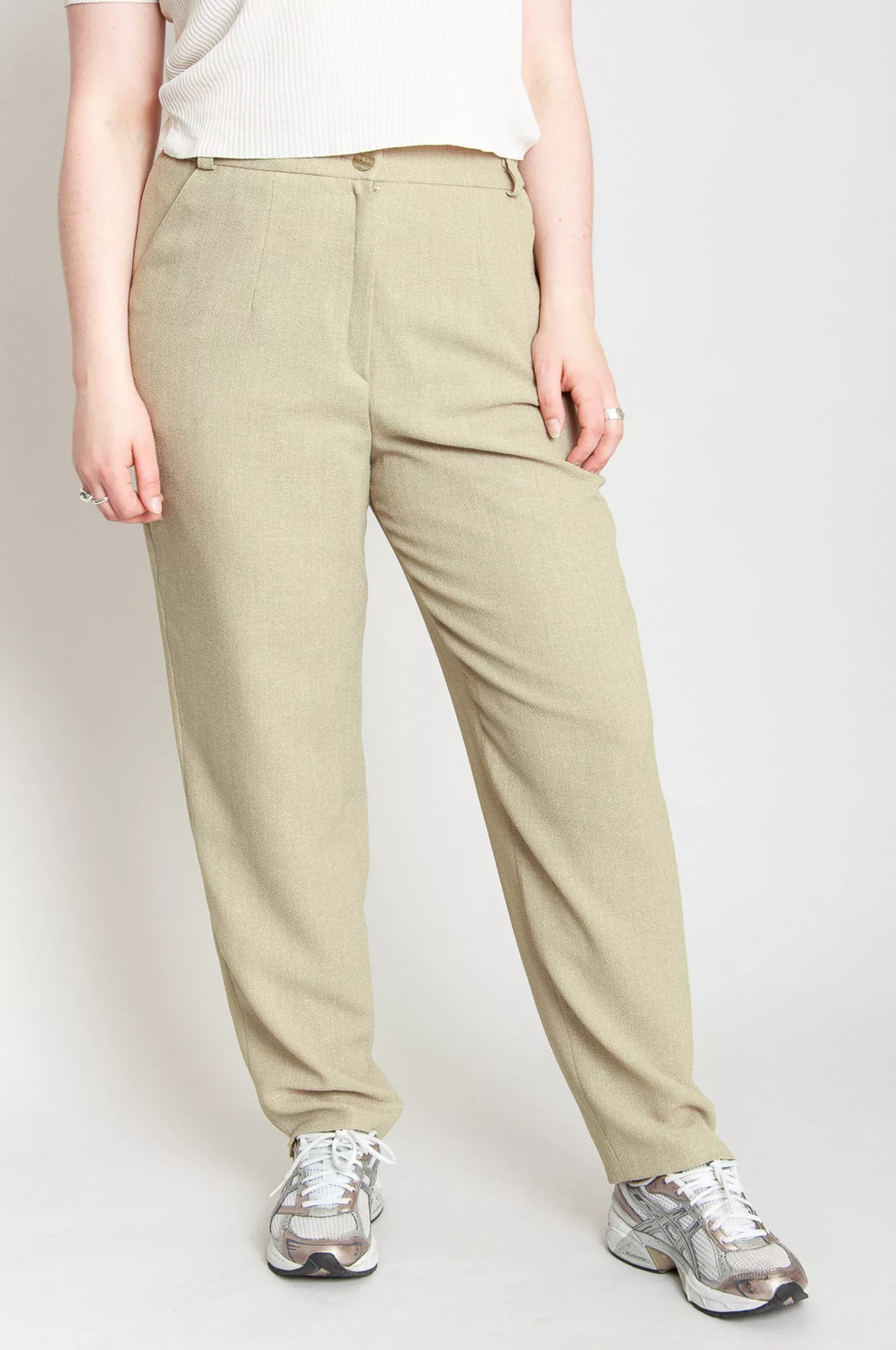 Straight Leg Hose High Waist