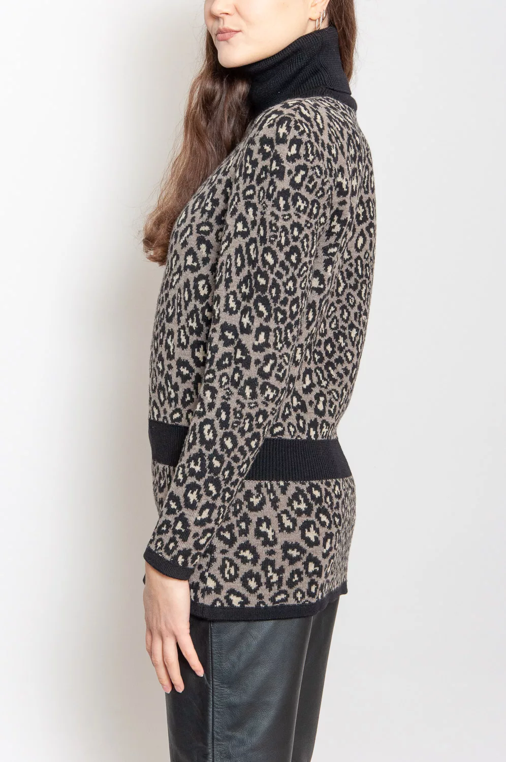 Valentino Wollpullover Mit Leo-Muster – Bild 4