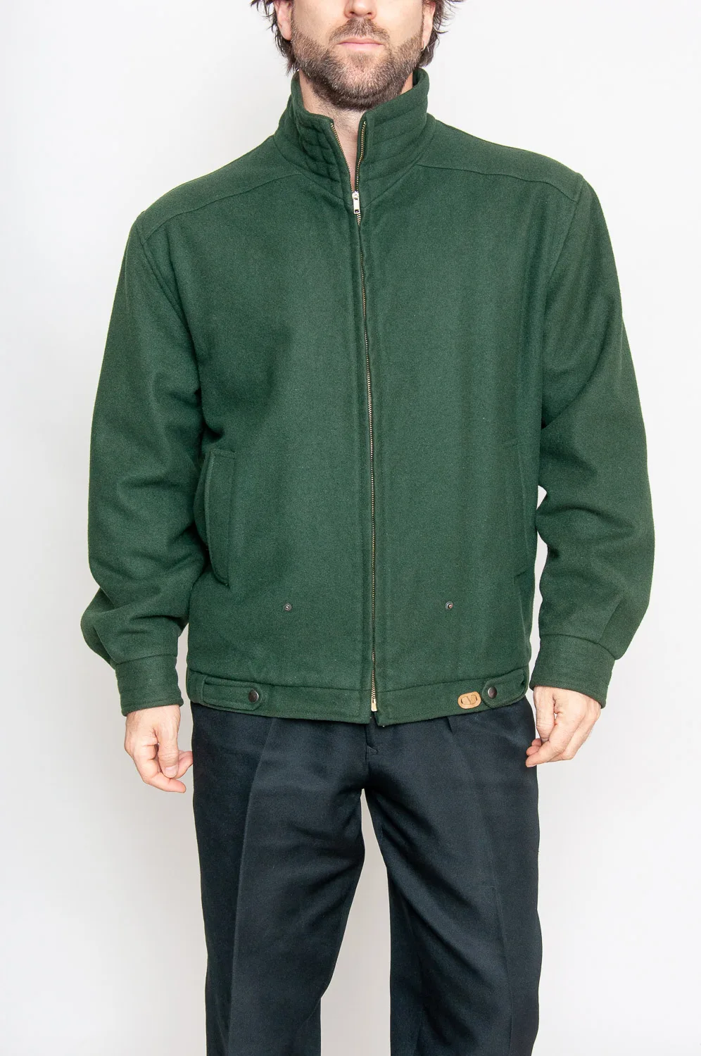 Valentino Uomo Filz-Zip-Jacke