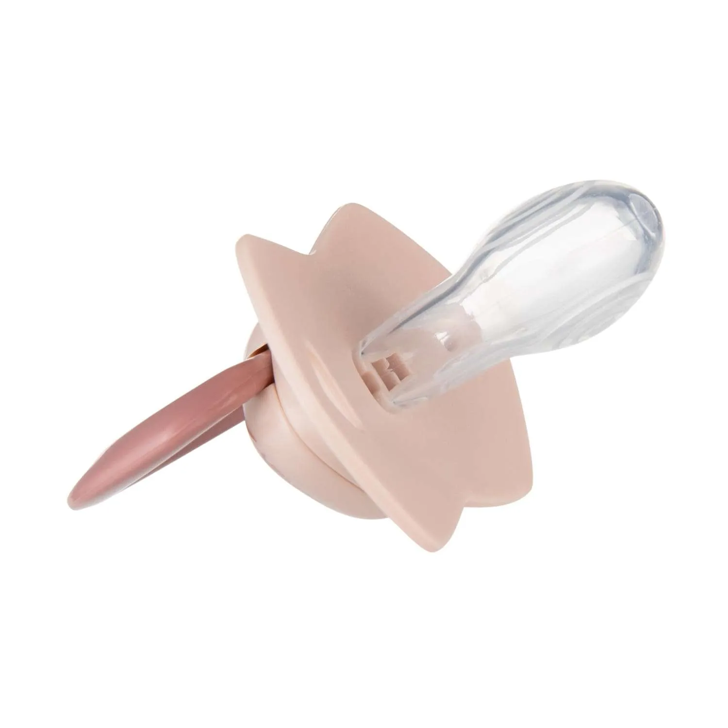 Canpol Silikonsauger 0-6m symmetrisch GOLD pink 2St. – Bild 4