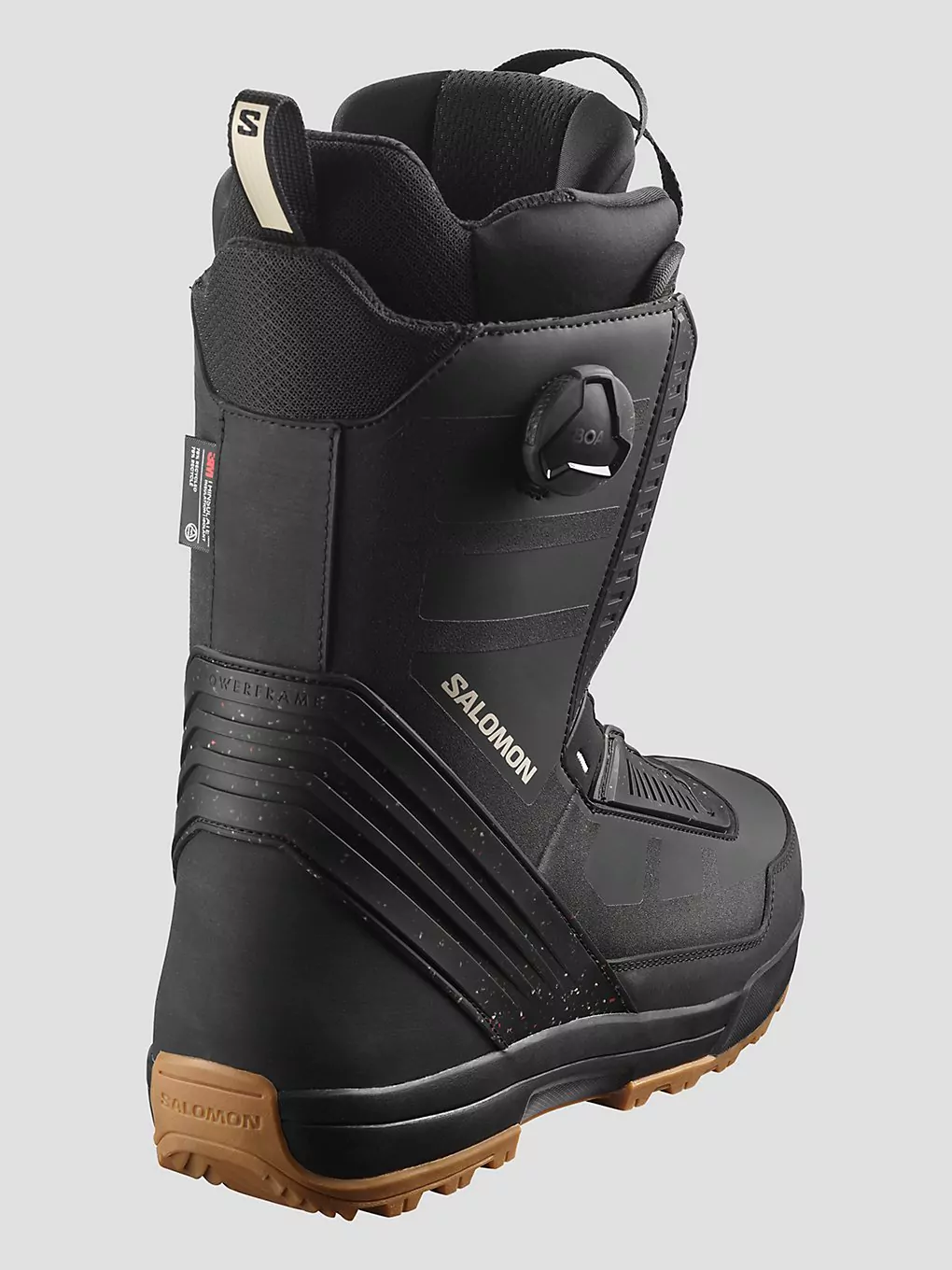 Salomon Malamute Dual BOA 2025 Snowboard-Boots black / black / black