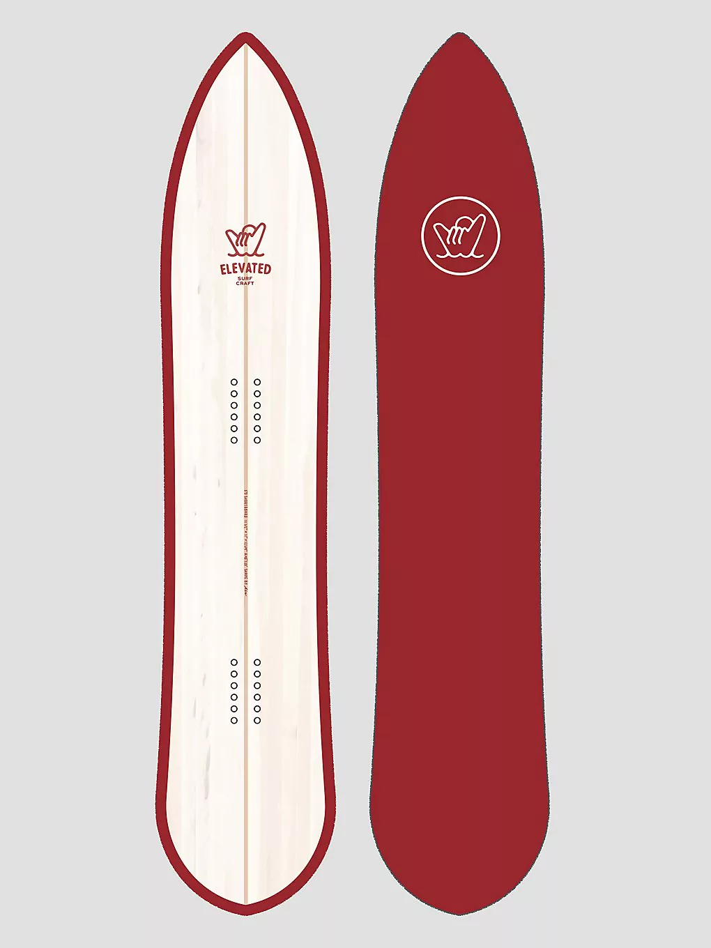 Elevated Surf Craft Shortboard 5’0 / 152,5 2024 Snowboard uni