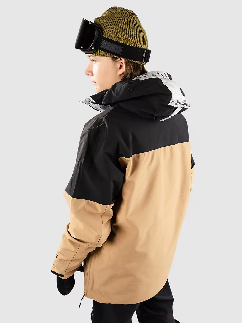 Picture Occan Anorak a tannin / black