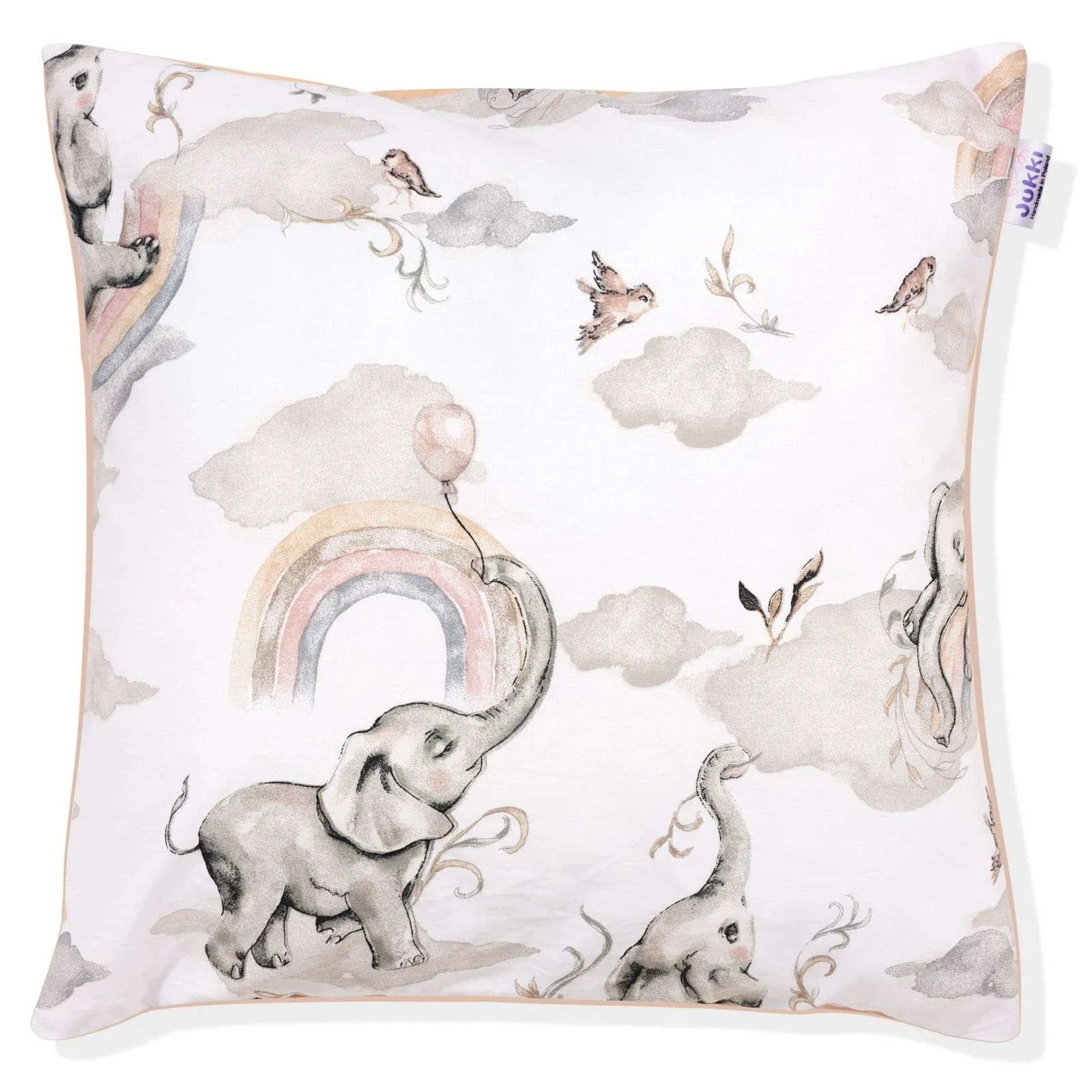 Kissenbezug 40×40 cm – Elephant’s Paradise – Bild 4