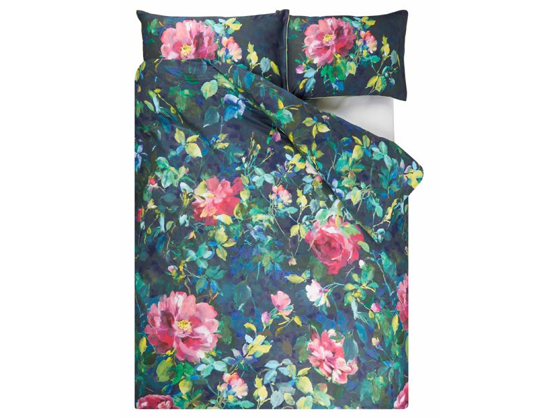DESIGNERS GUILD Bettwäsche GERTRUDE ROSE FUCHSIA, 140 x 200, 70 x 90 (österreichische Größe)