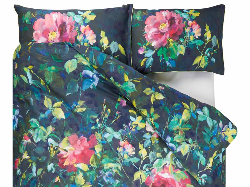 DESIGNERS GUILD Bettwäsche GERTRUDE ROSE FUCHSIA, 140 x 200, 70 x 90 (österreichische Größe)