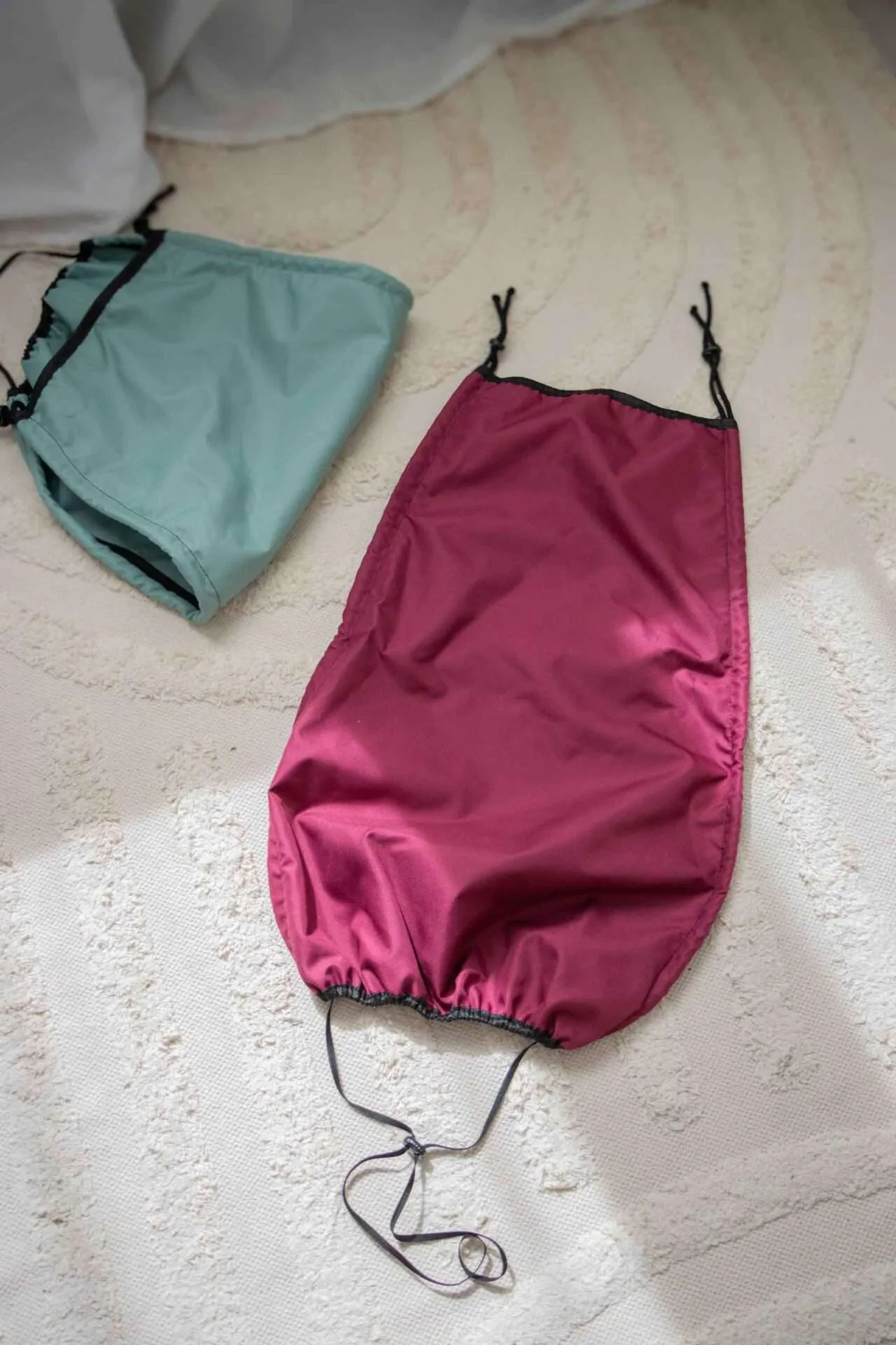 Sonnensegel für den Kinderwagen – Burgundy – Bild 4