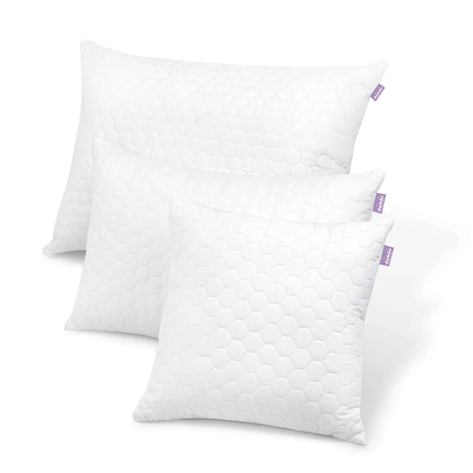 Hypoallergenes Mikrofaser-Kopfkissen 40 x 40 cm – Bild 7