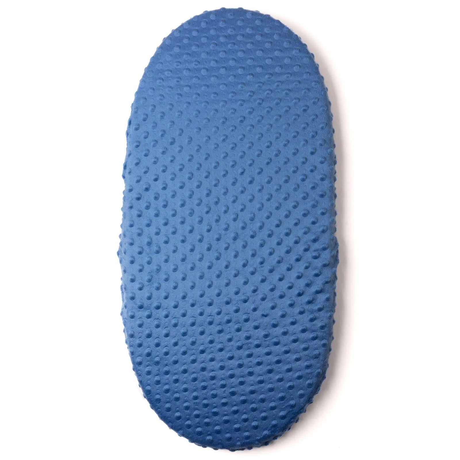 Navy Blue Minky Spannbettlaken mit Gummiband 80x40cm