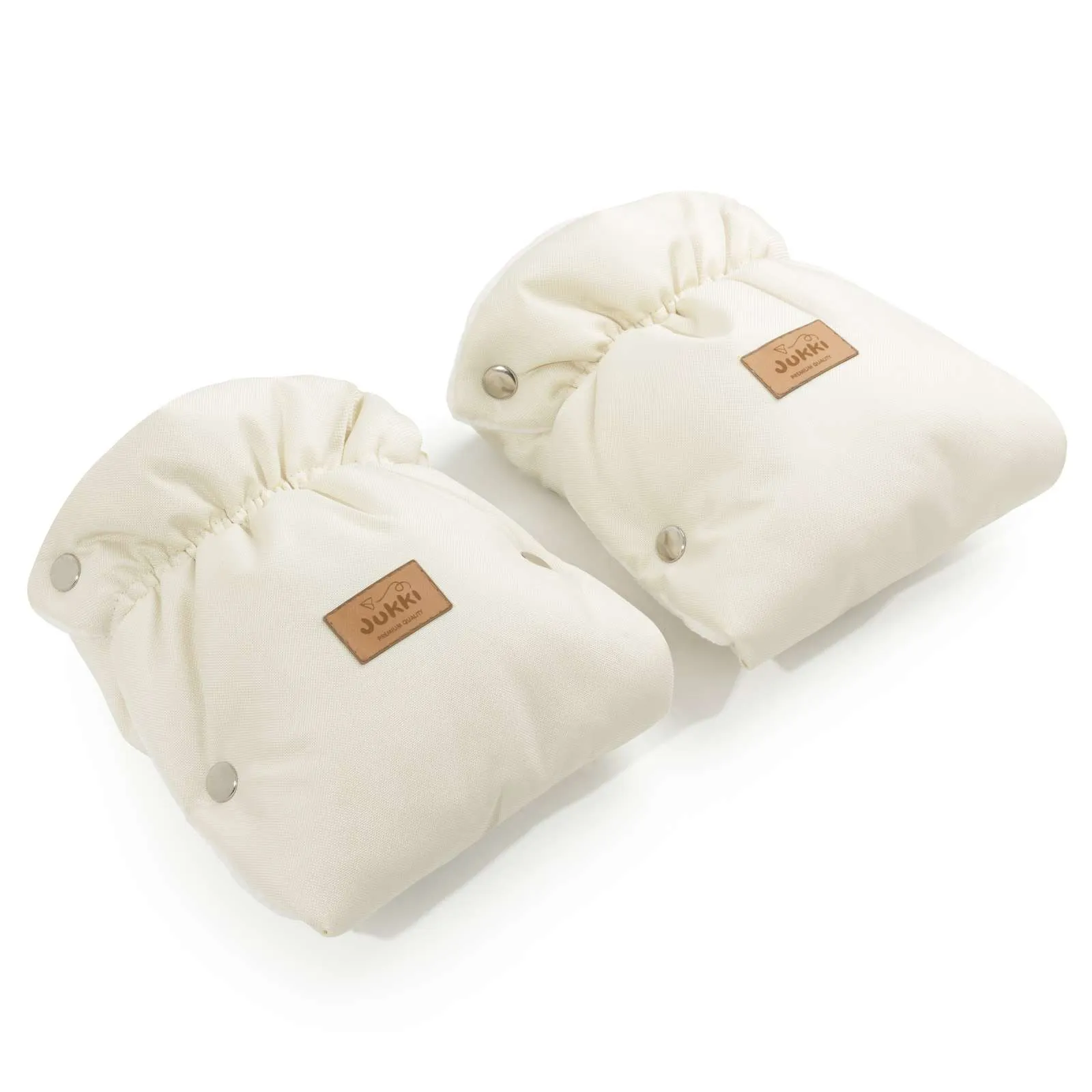 Handwärmer für Kinderwagen (2 St.) – Ecru Winter – Bild 5