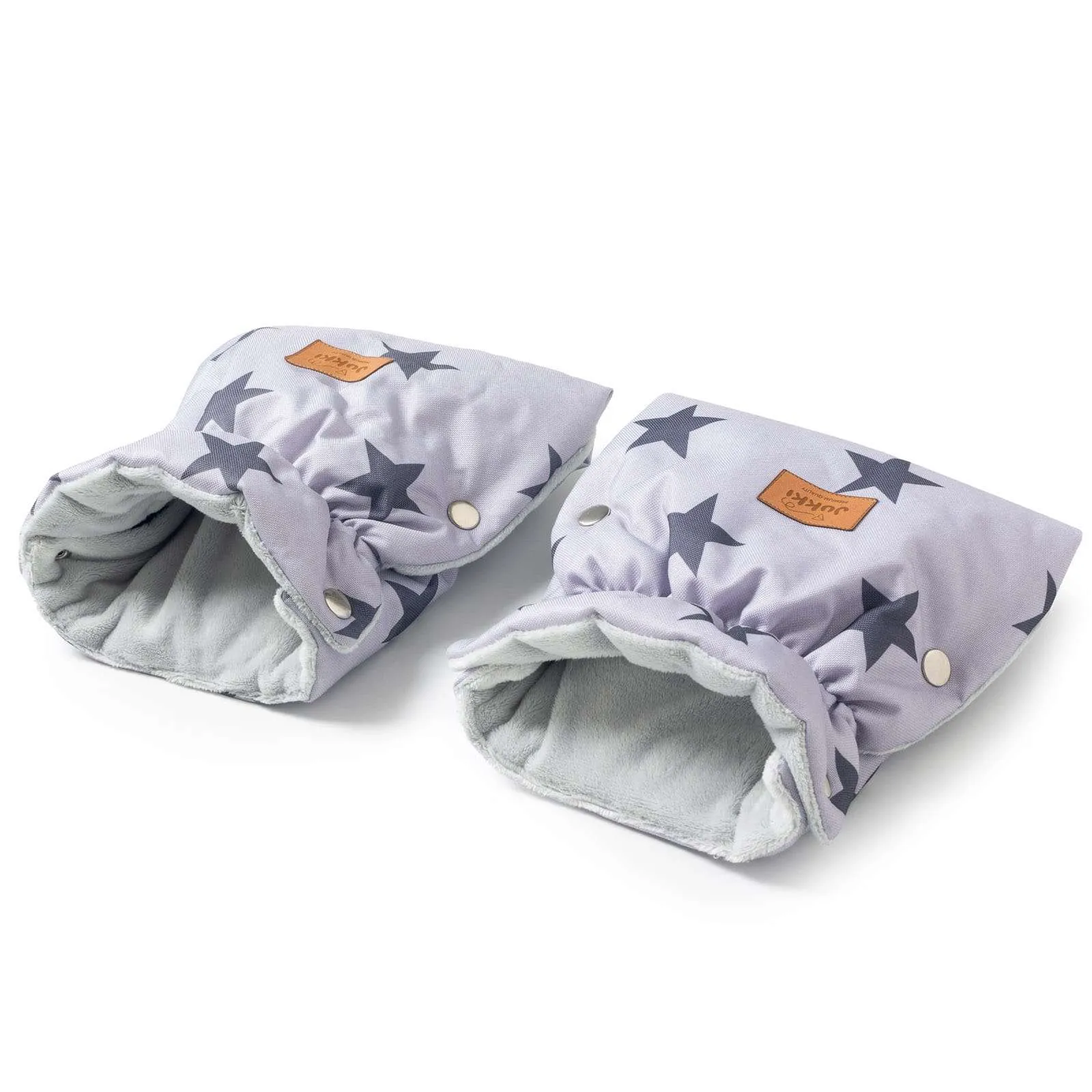 Handwärmer für Kinderwagen (2 St.) – Grey Stars Winter