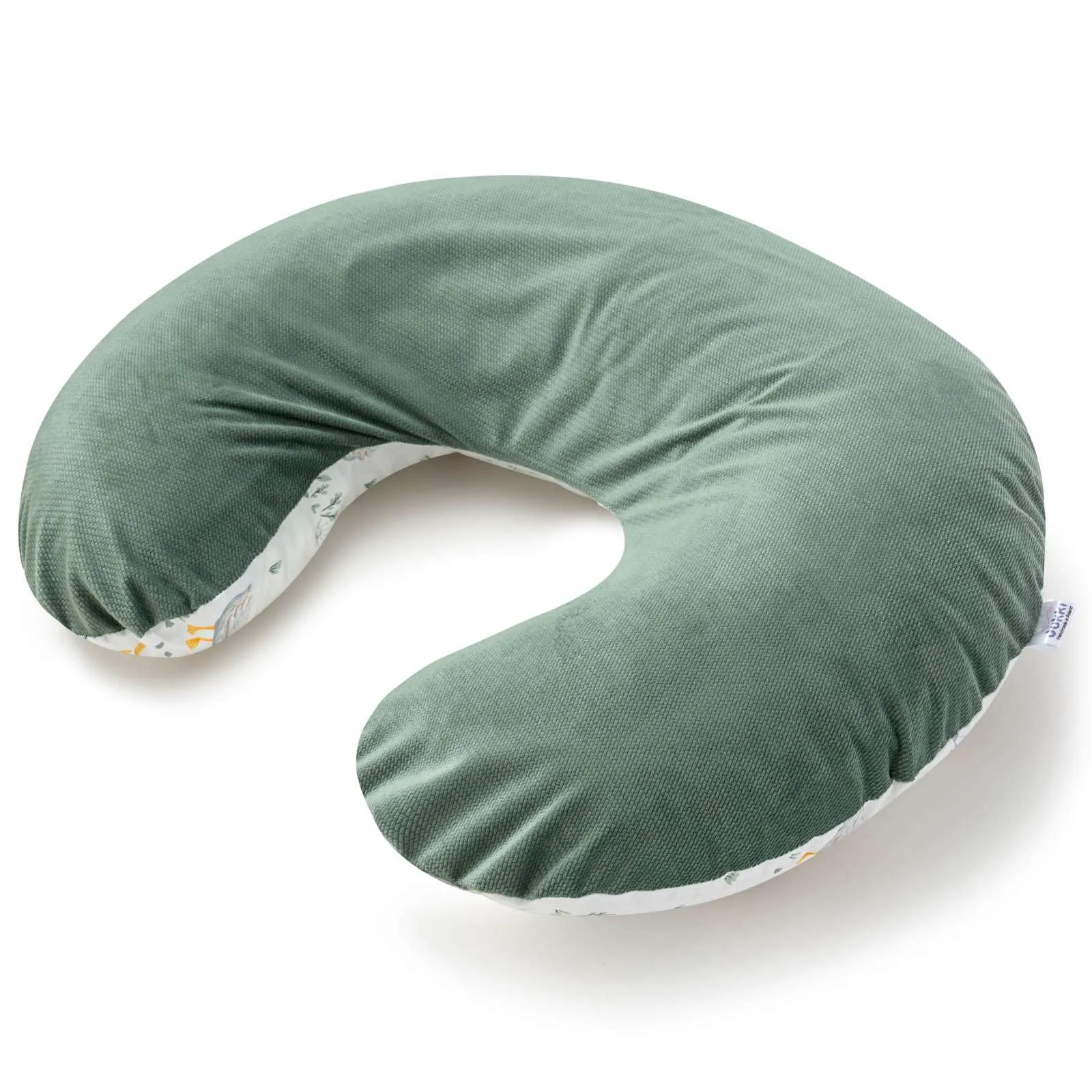 Madam Goose & Olive Velvet Stillkissen mit abnehmbarem Bezug