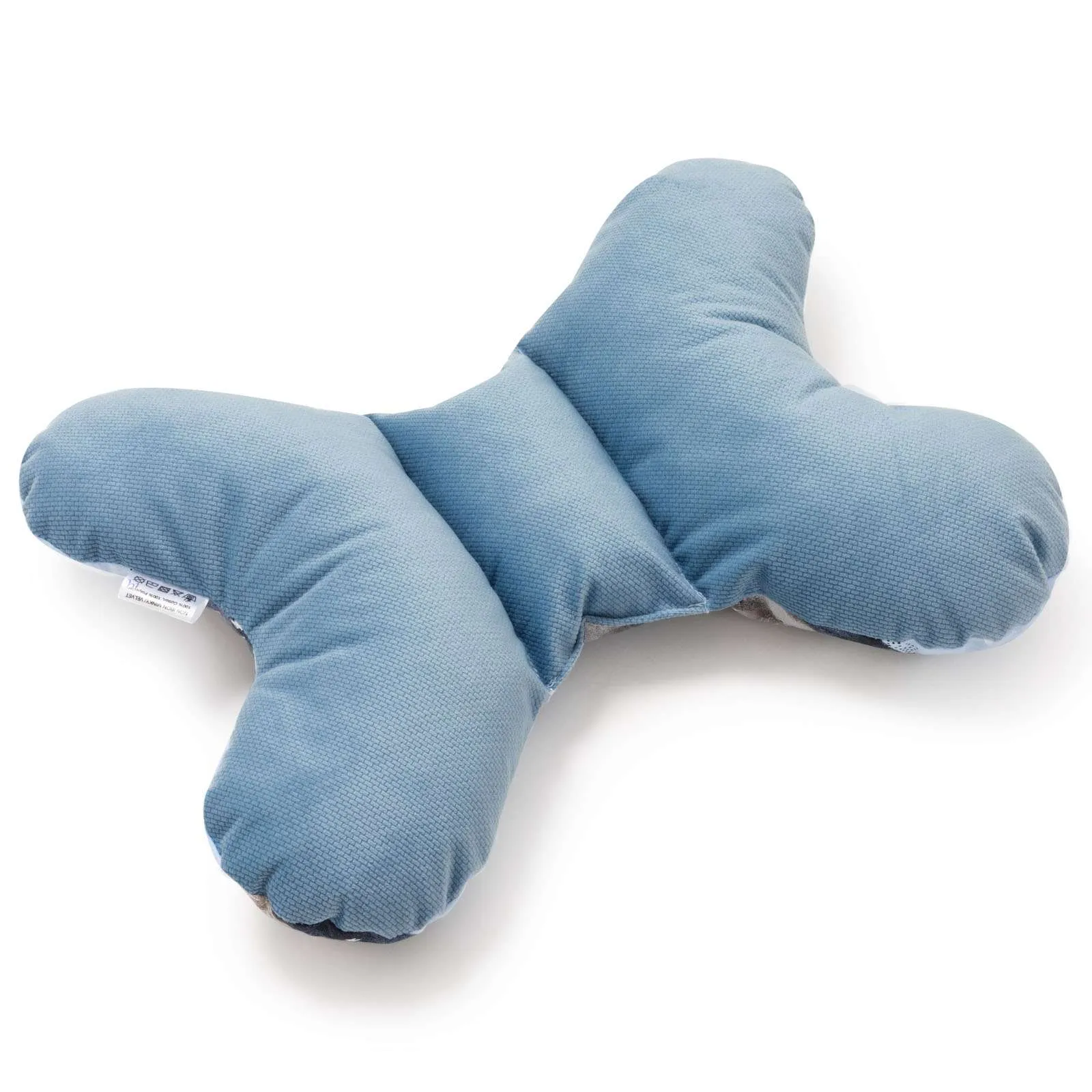 Astro Bear & Denim Velvet Schmetterlingskissen