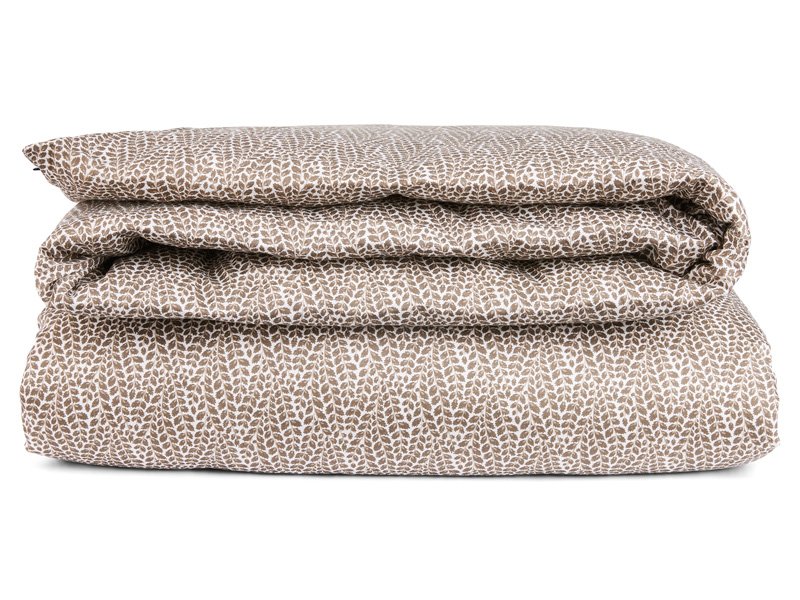 LEXINGTON Bettwäsche LEAF VINES PRINTED COTTON SATEEN BED SET, 155 x 220, 80 x 80