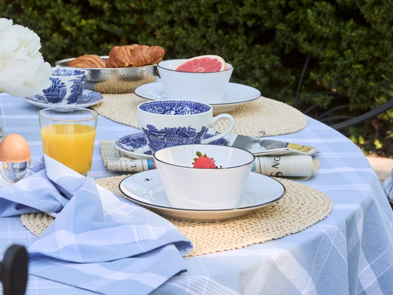 LEXINGTON Tischset OVAL PAPER STRAW PLACEMAT, 35 x 45 cm – Bild 4