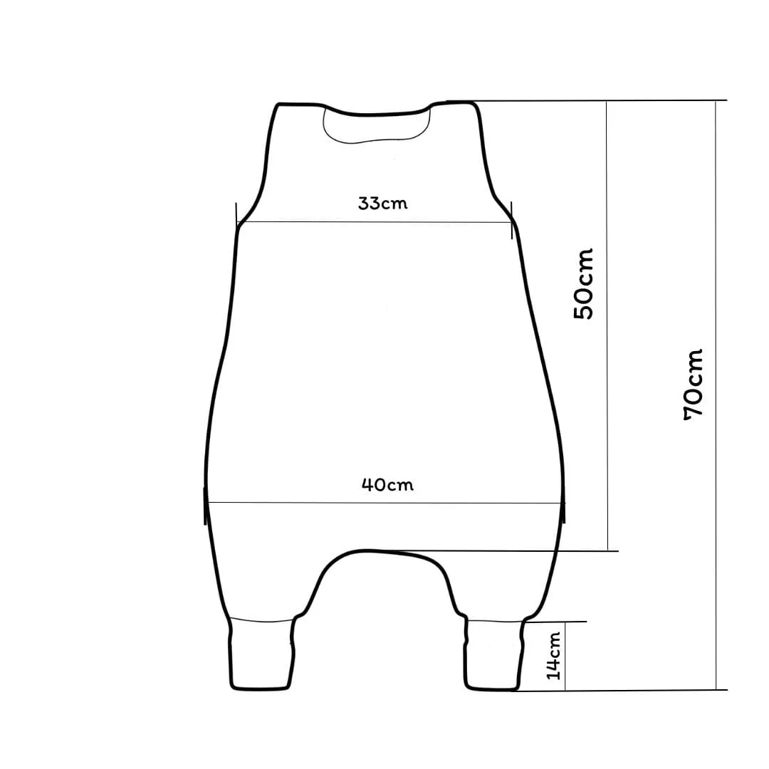 Boho Bears – Babyschlafsack – isoliert mit Beinen – Bild 6