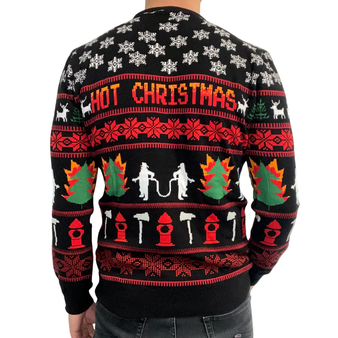 Feuerwehr Xmas Sweater Unisex – Bild 3