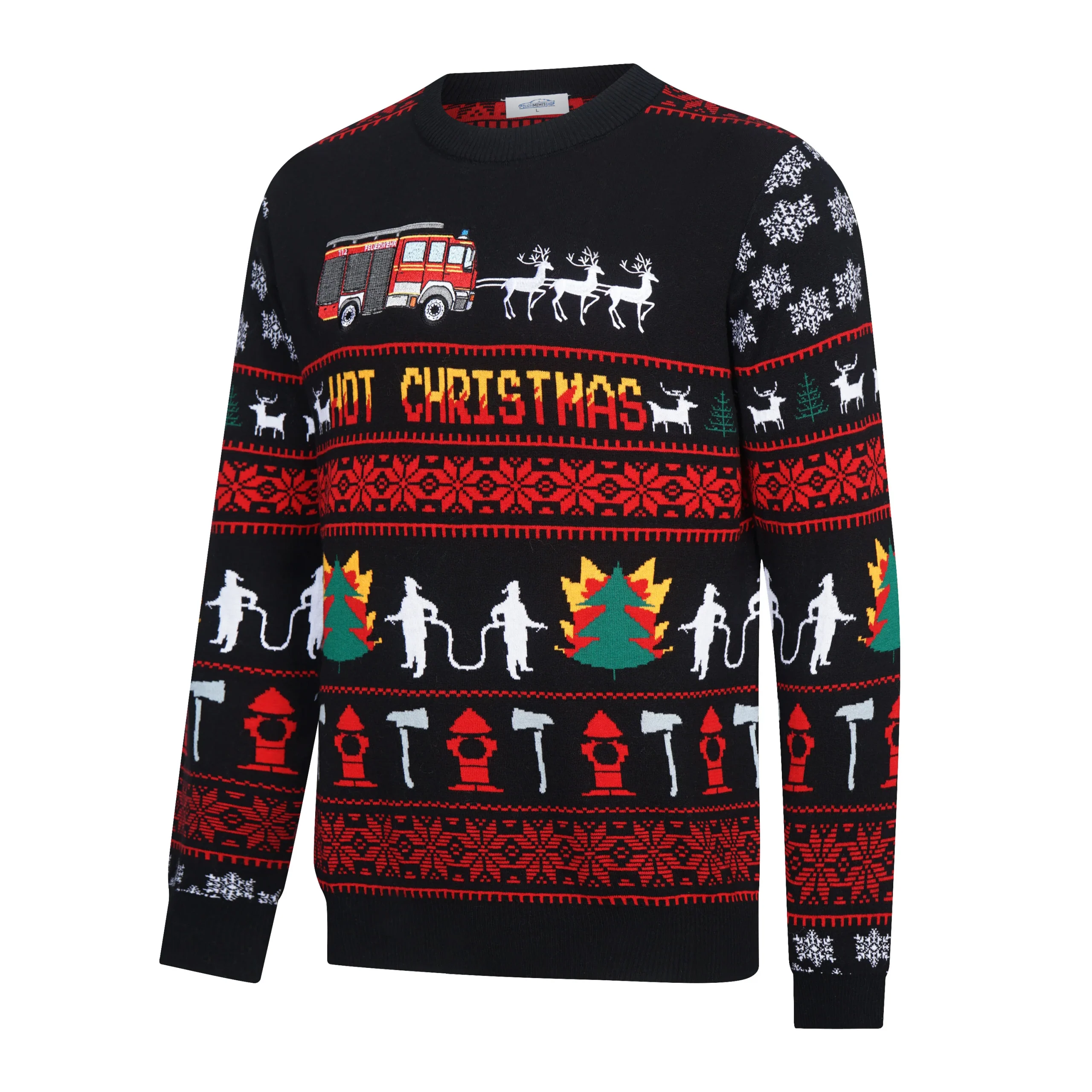 Feuerwehr Xmas Sweater Unisex – Bild 5