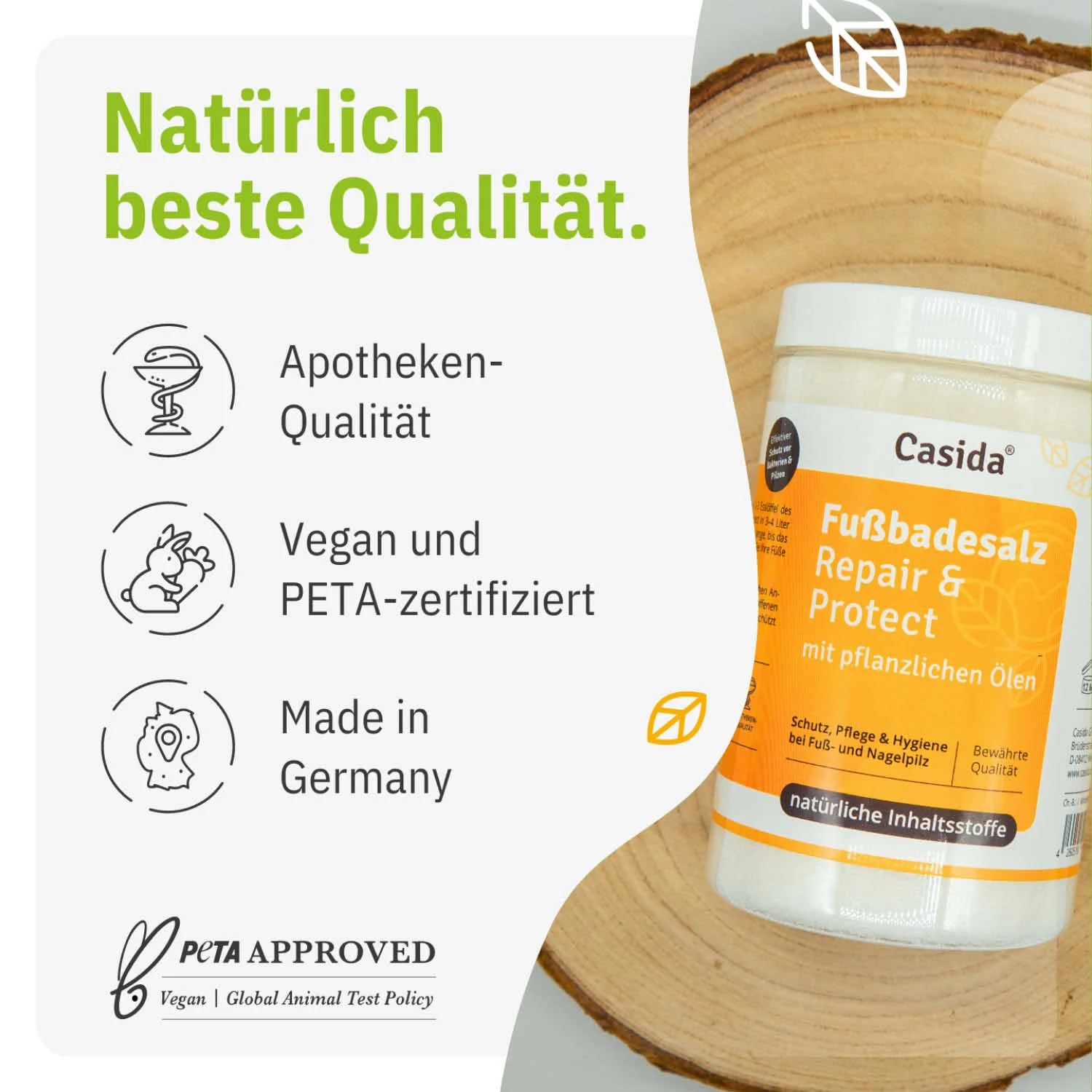 Fußbadesalz Repair & Protect – Bild 5
