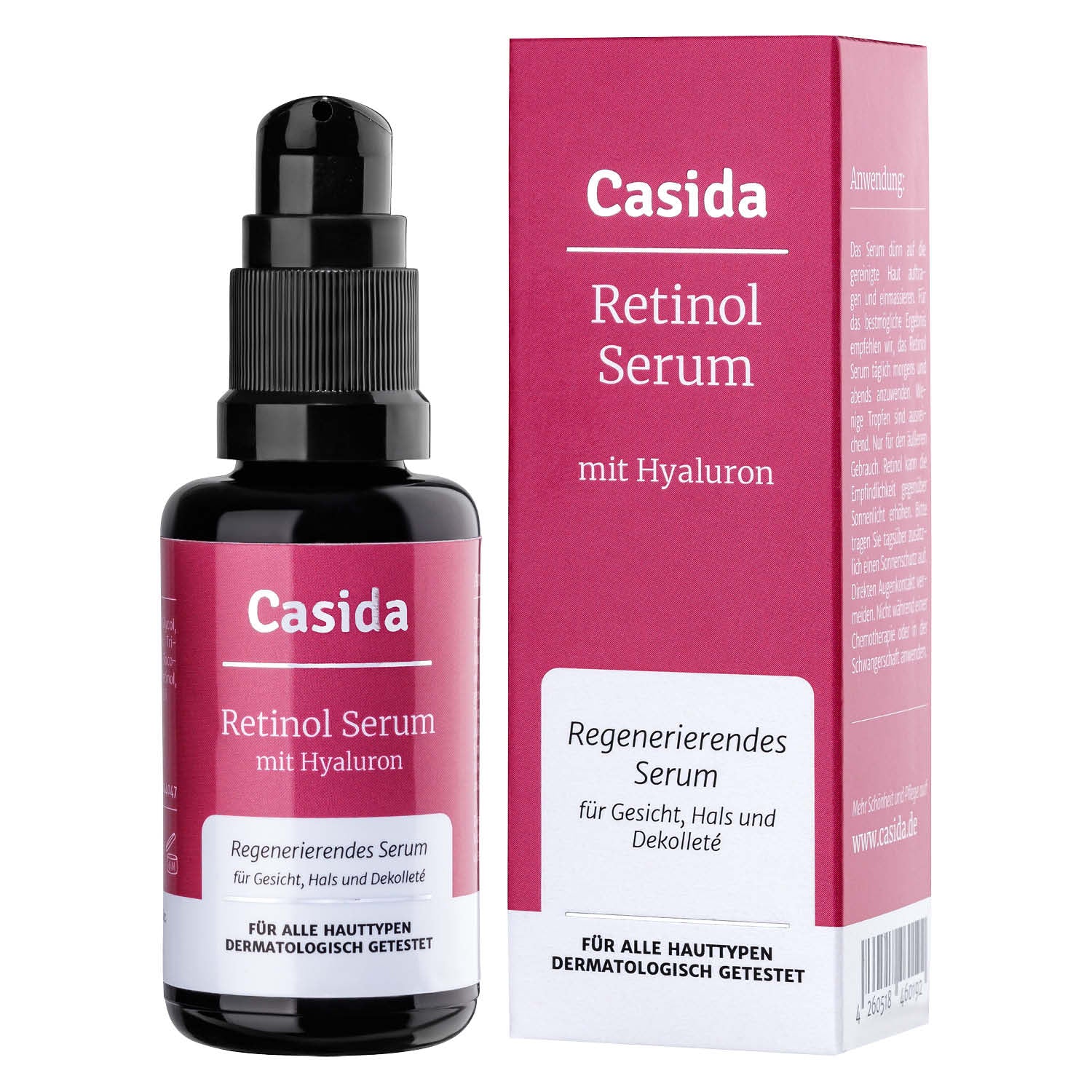Retinol Serum mit Hyaluron – B2B