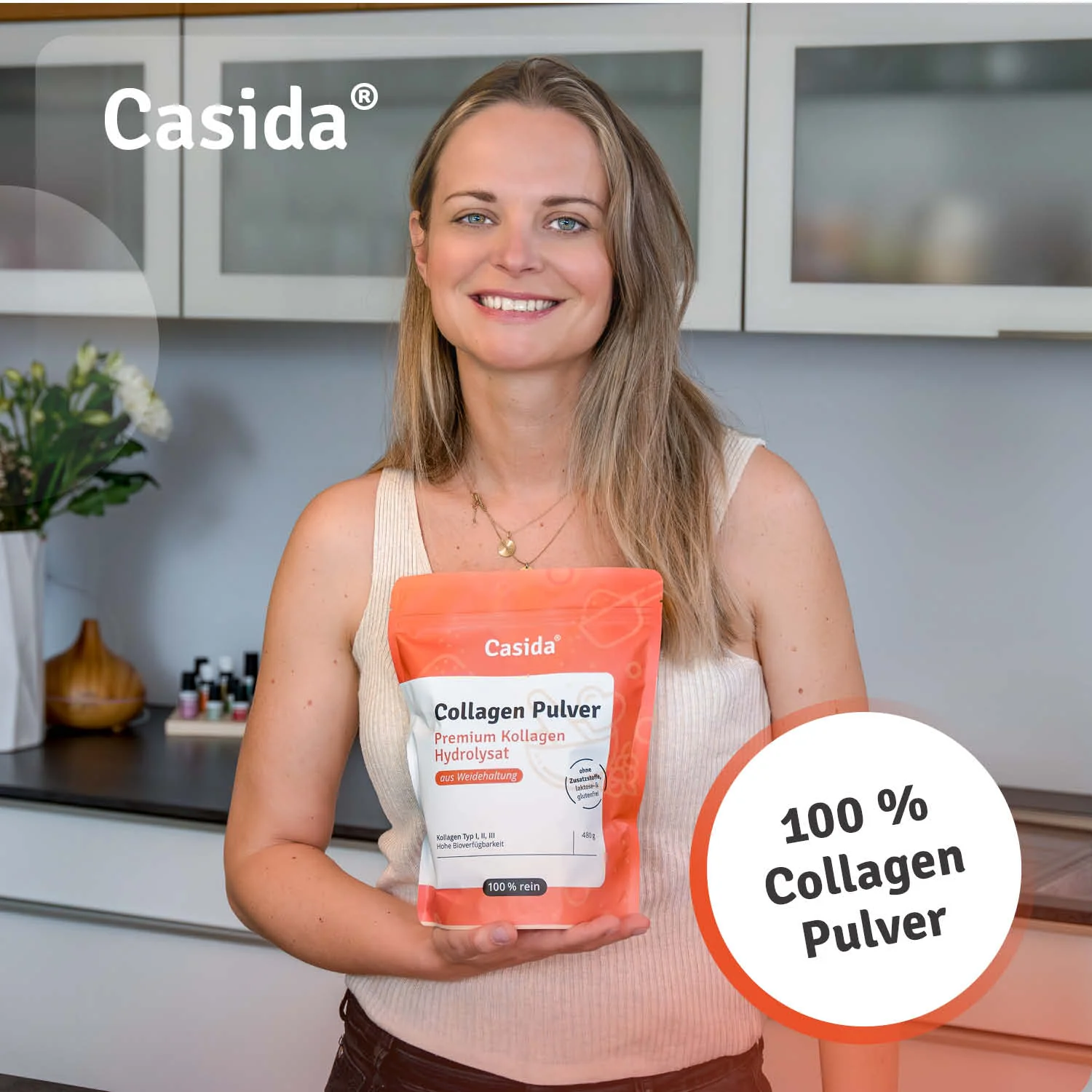 Original Casida Collagen Pulver - Kollagen Hydrolysat – Bild 7