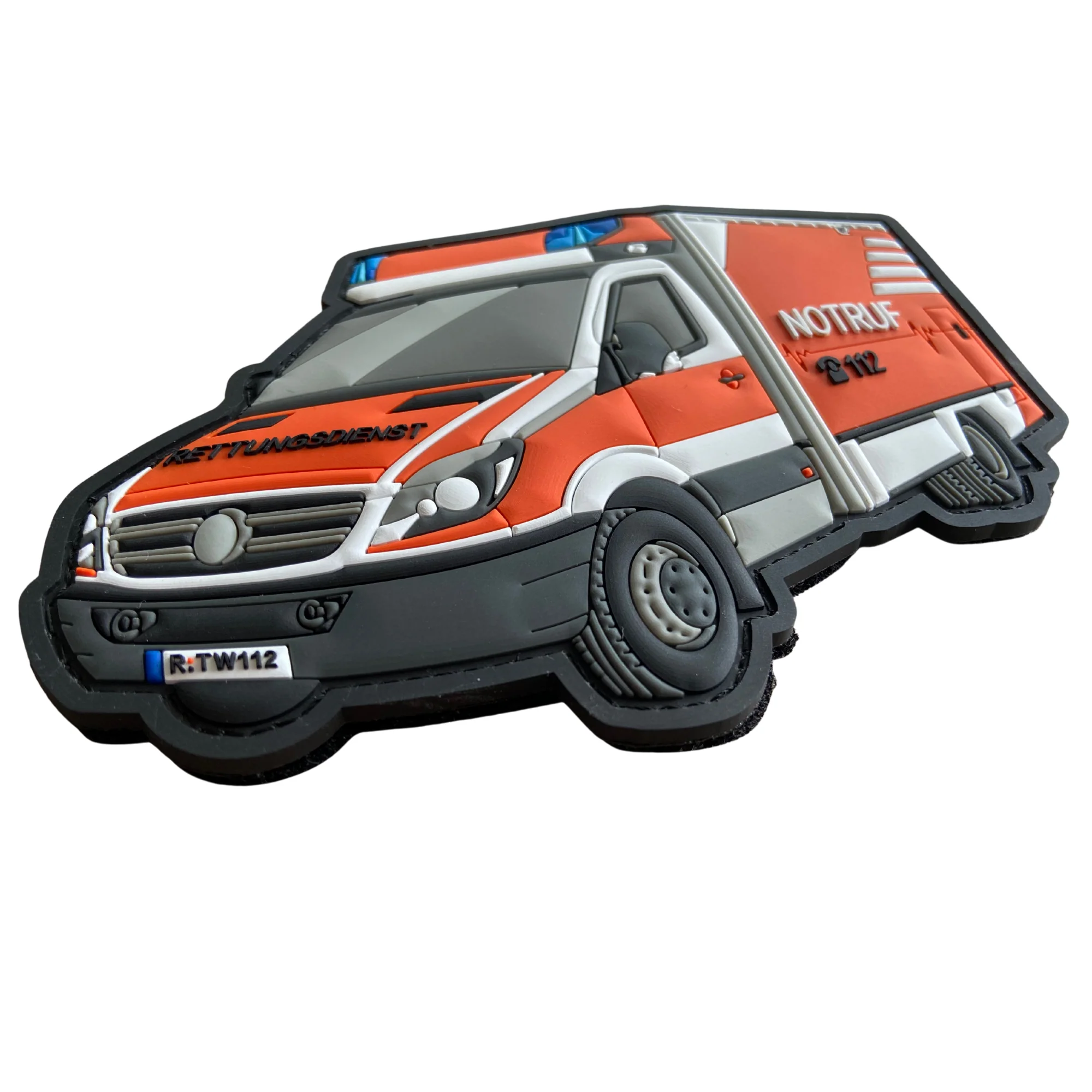 Rettungswagen XL Rubber Patch – Bild 3