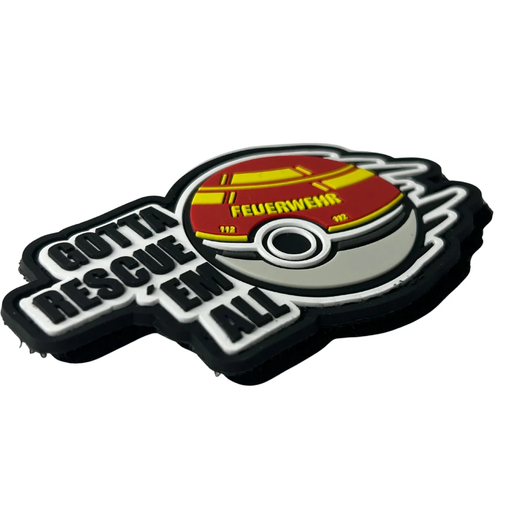 Gotta Rescue'em All Rubber Patch – Bild 3