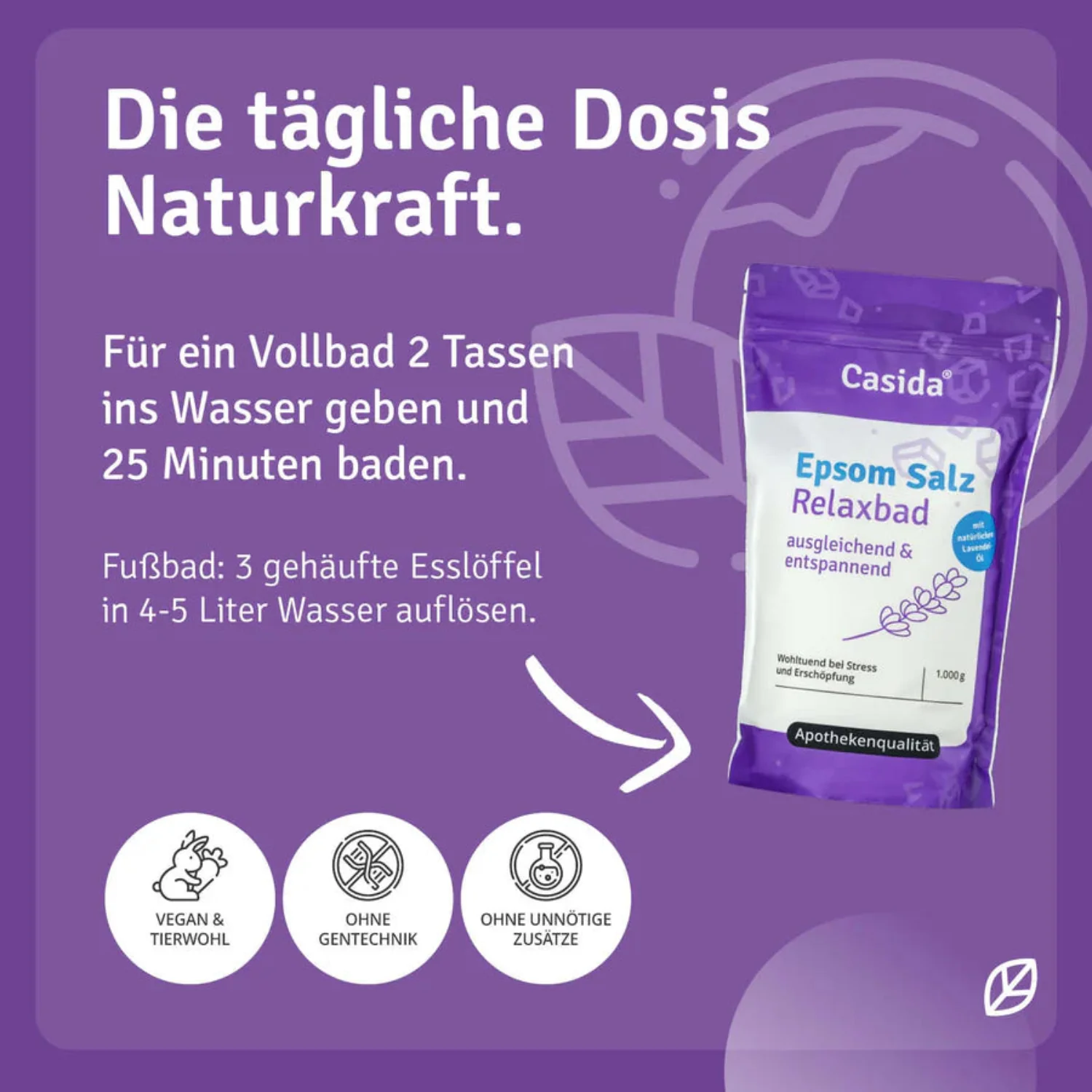 Epsom Salz 3er Vorteil-Set – Aktivbad, Relaxbad & Vitalbad – Bild 7