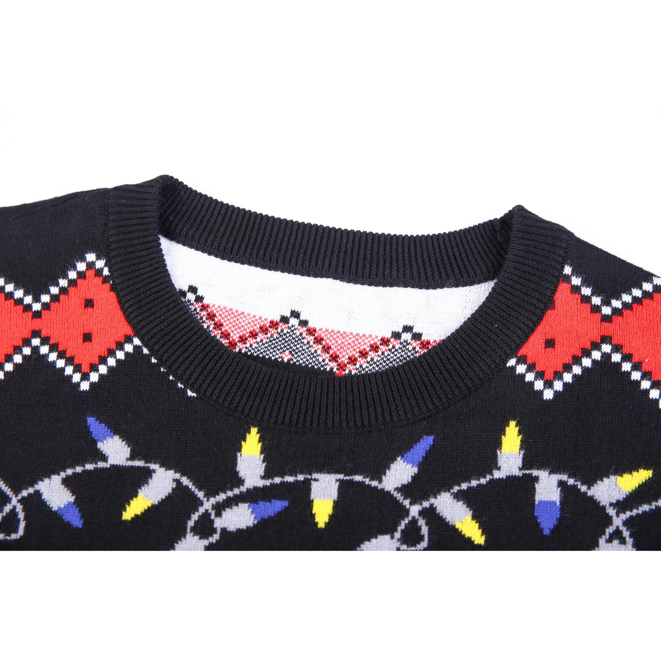 Police Gingerbreadhouse Xmas Sweater Unisex – Bild 9