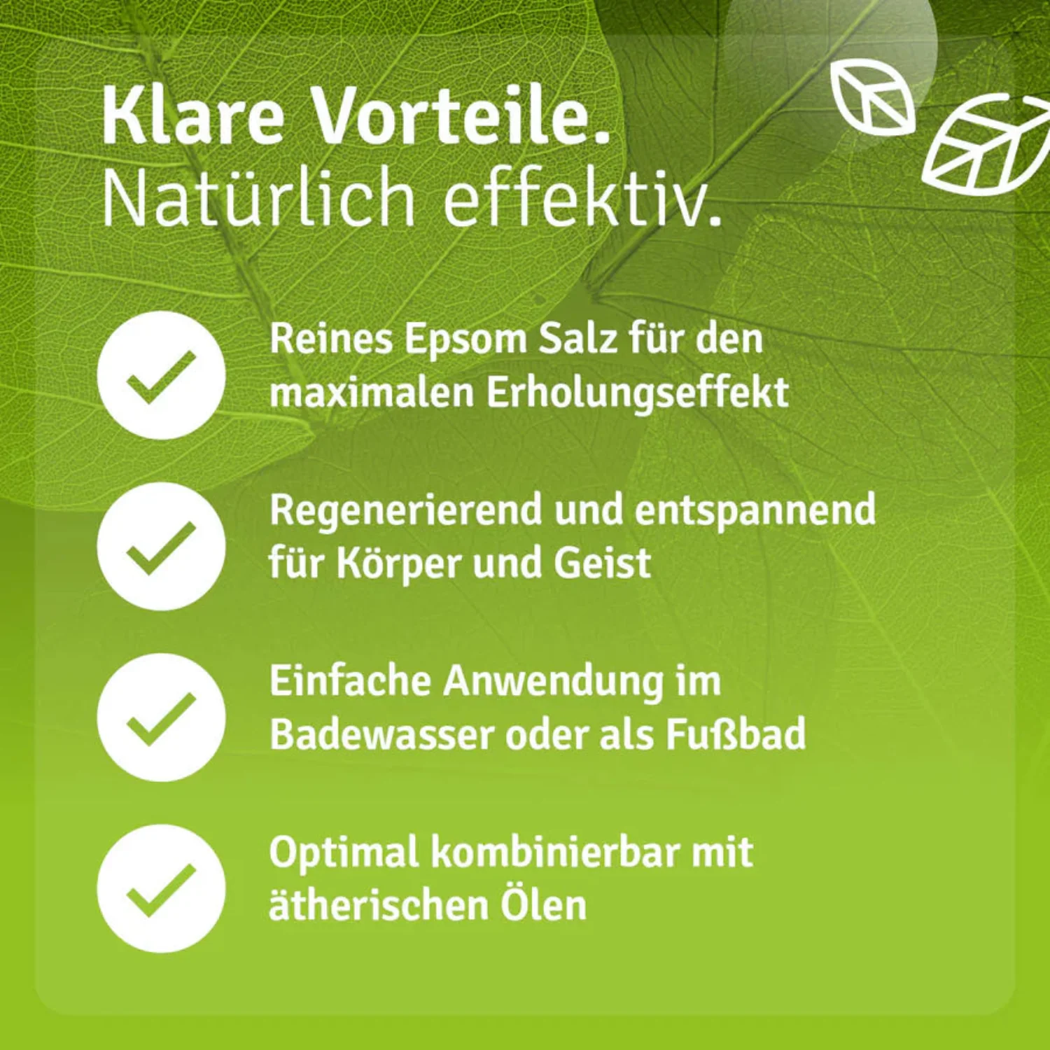 Epsom Salz 3er Vorteil-Set – Aktivbad, Relaxbad & Vitalbad – Bild 5